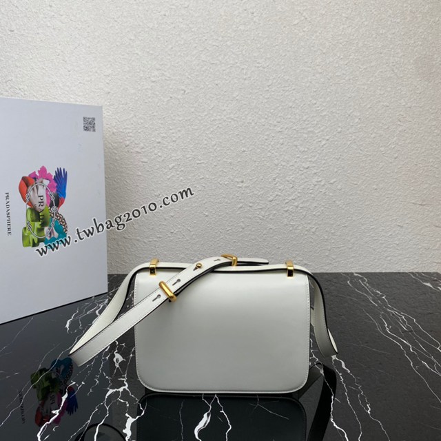 Prada專櫃新款空姐包1BD320 普拉達平紋牛皮單肩斜挎女包 csp1729